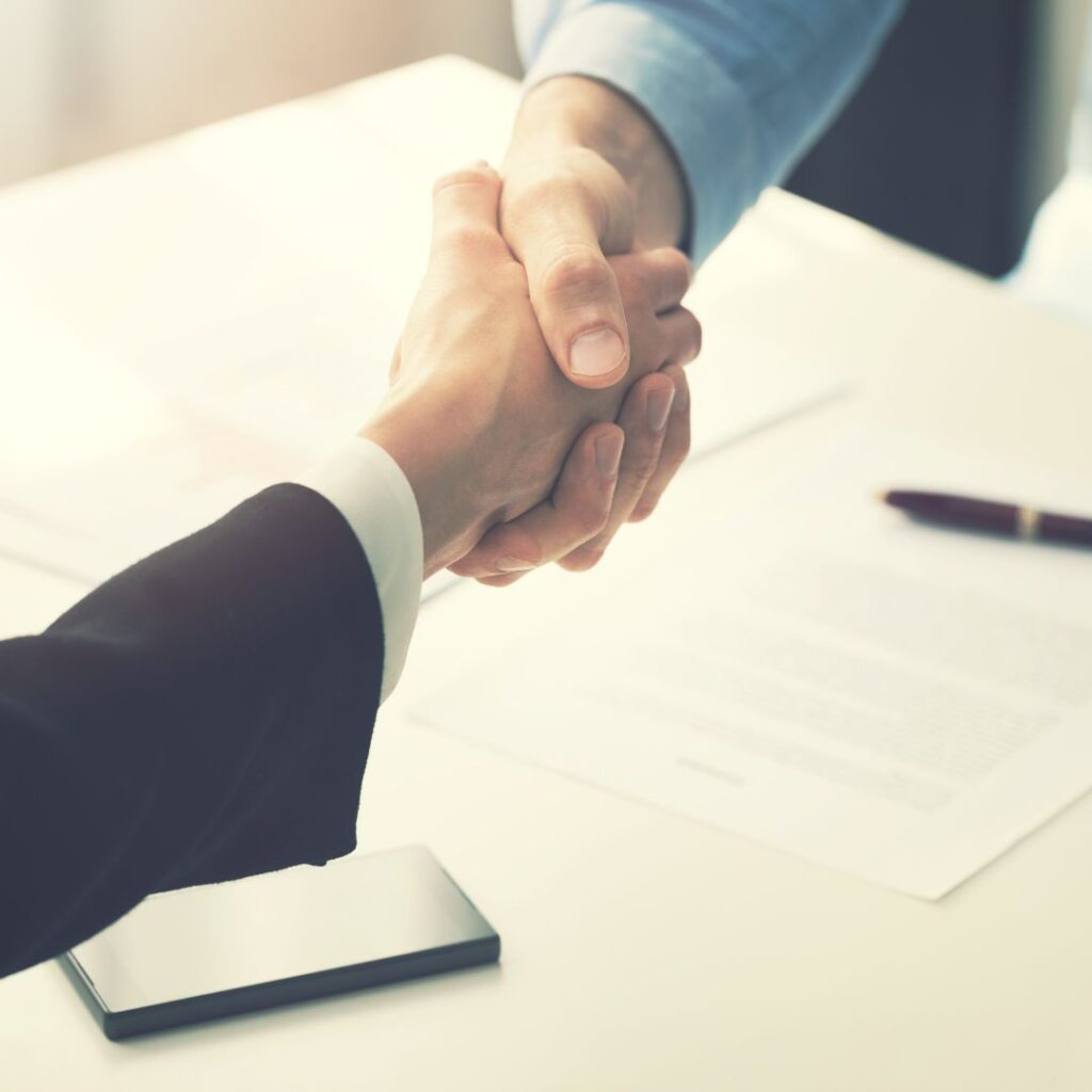 hand shake